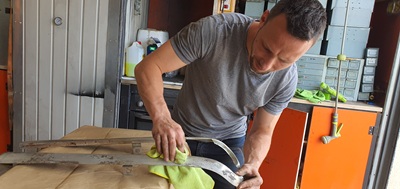 Cure de beauté rapide pour notre Simca Aronde A90 Elysée Cure de beauté rapide pour notre Simca Aronde A90 Elysée