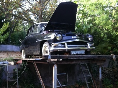 Notre Simca Aronde A90 Elysée en cours de rénovation Notre Simca Aronde A90 Elysée en cours de rénovation