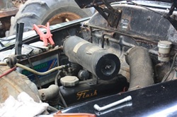 Premier démarrage pour notre Simca Aronde A90