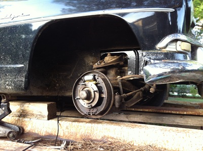 Freins rénovés de notre Simca Aronde A90 Elysée Freins rénovés de notre Simca Aronde A90 Elysée