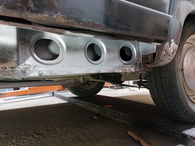 Un nouveau bas de caisse pour notre Simca Aronde Elysée Un nouveau bas de caisse pour notre Simca Aronde Elysée