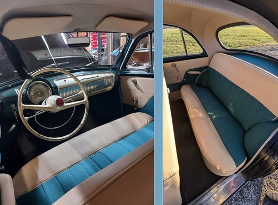 Une sellerie neuve pour notre Simca Aronde A90 par garage SAVA Une sellerie neuve pour notre Simca Aronde A90 par garage SAVA