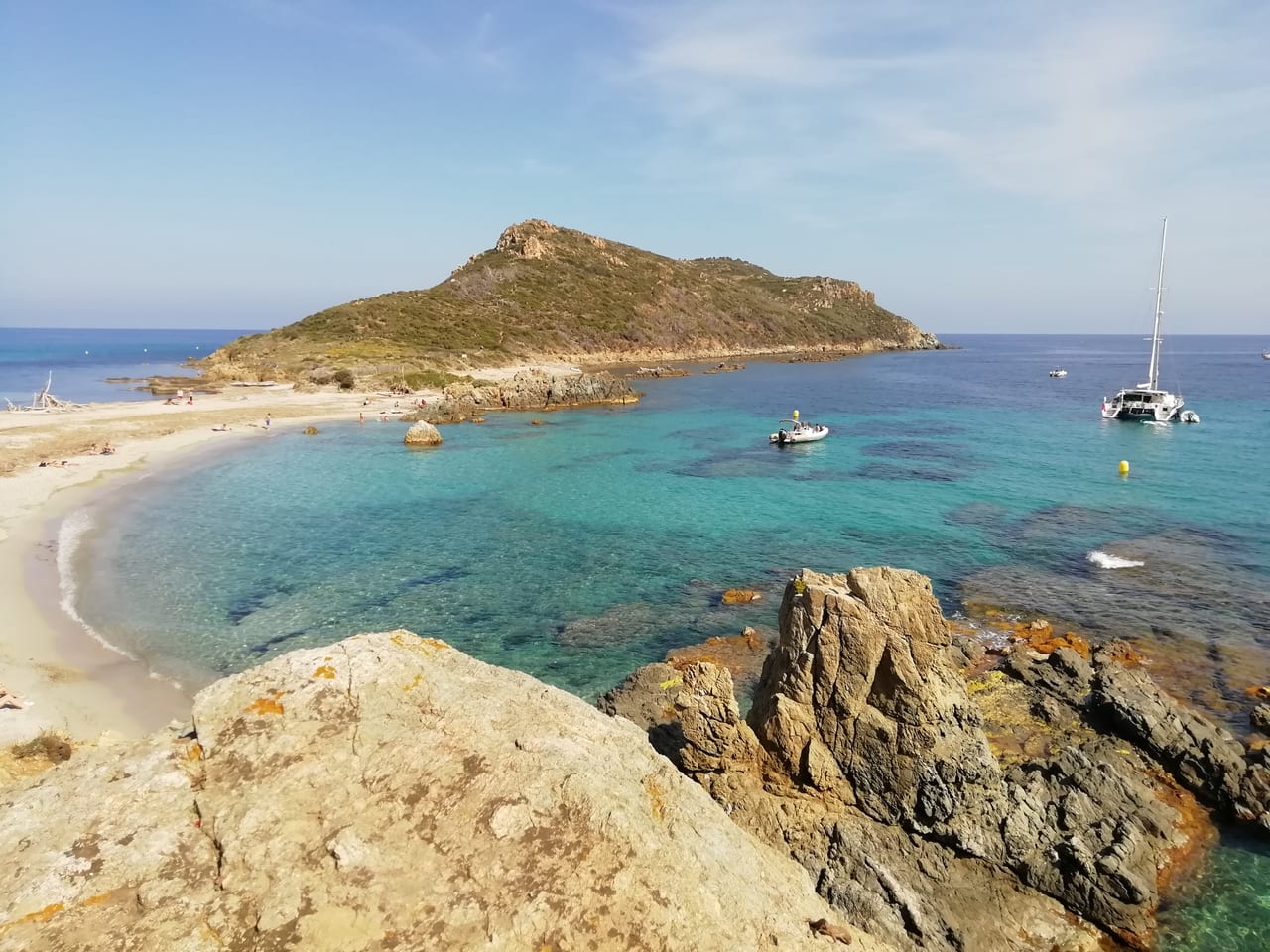 La Croix-Valmer Le cap Taillat dans la commune de La Croix-Valmer