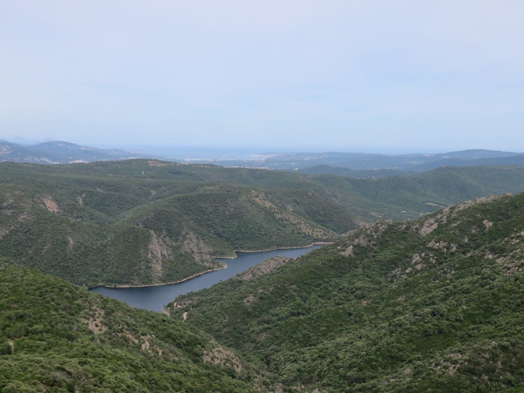 La Môle Le barrage de la Verne dans la commune de La Môle