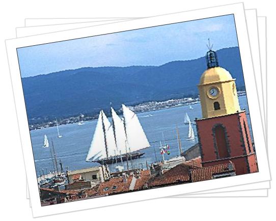 Saint-Tropez Vue de Saint-Tropez