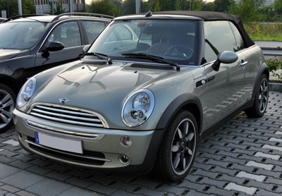 Mini Cooper Cabriolet Sidewalk