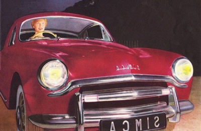 Simca Aronde coupé sport